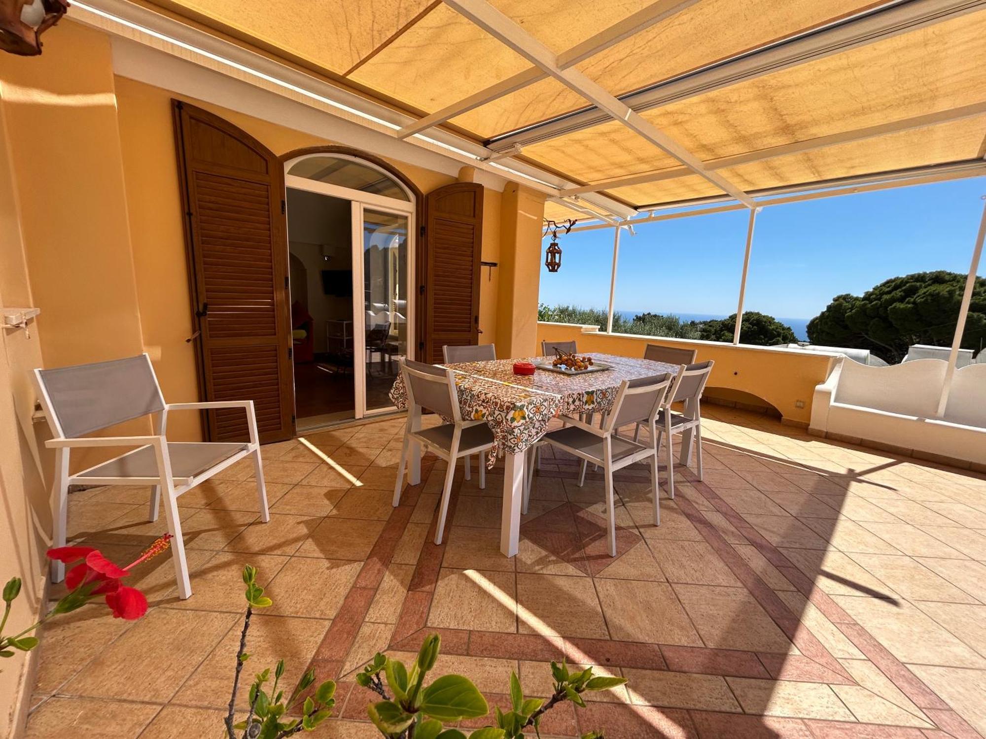 Private Sea View Con Terrazza E Giardino Apartamento *